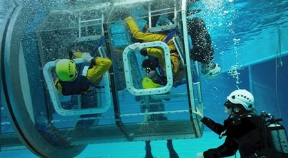 تدريب الهروب تحت الماء لطائرات الهليكوبتر الاستوائية / معتمدة من OPITO